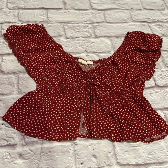 L.A. hearts floral crop top - Picture 2 of 6